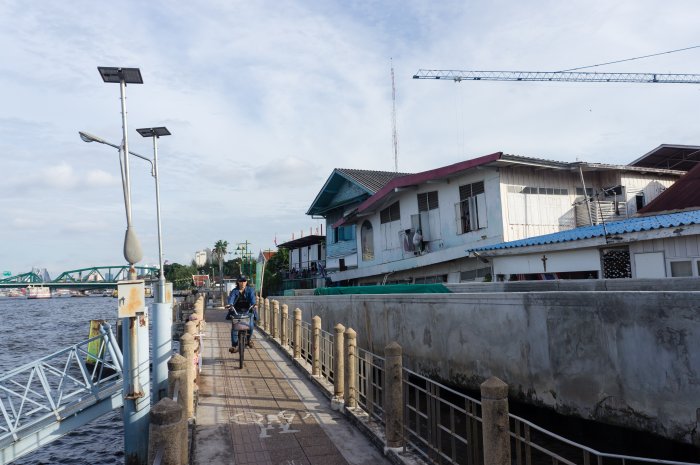 Rives du Chao Phraya, Bangkok, Thaïlande