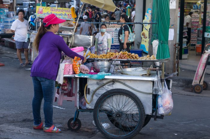 Nourriture de rue à Bangkok, Thaïlande