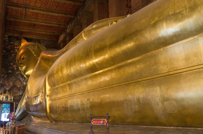 Bouddha couché, Wat Pho, Bangkok