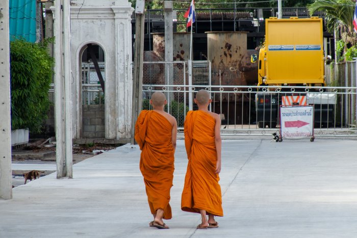 Moines à Bangkok