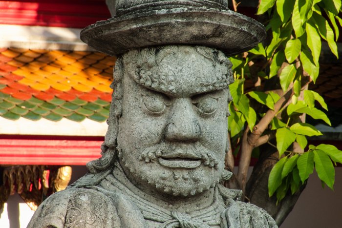 Statue au Wat Pho, Bangkok