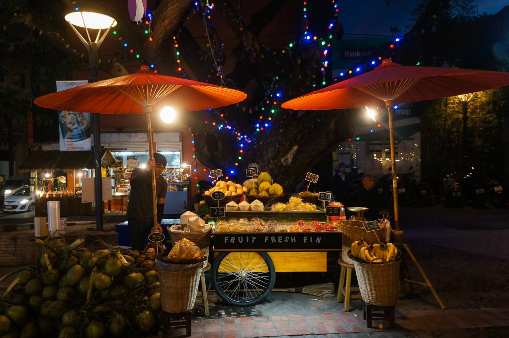 Marché de nuit, Nimman, Chiang Mai