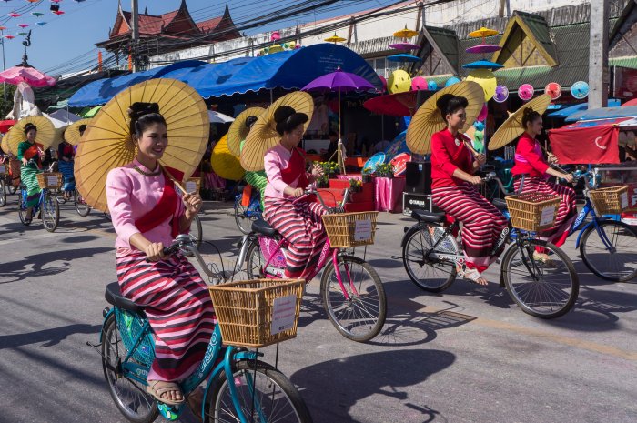 Festival des ombrelles, Bo Sang, Chiang Mai