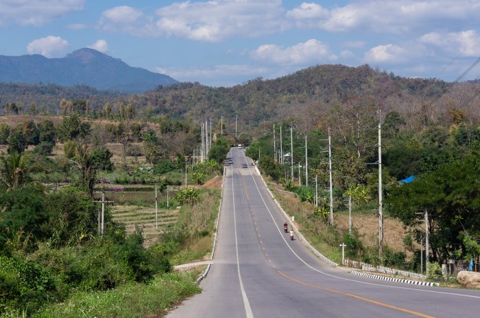 Route vers Pai, Thaïlande