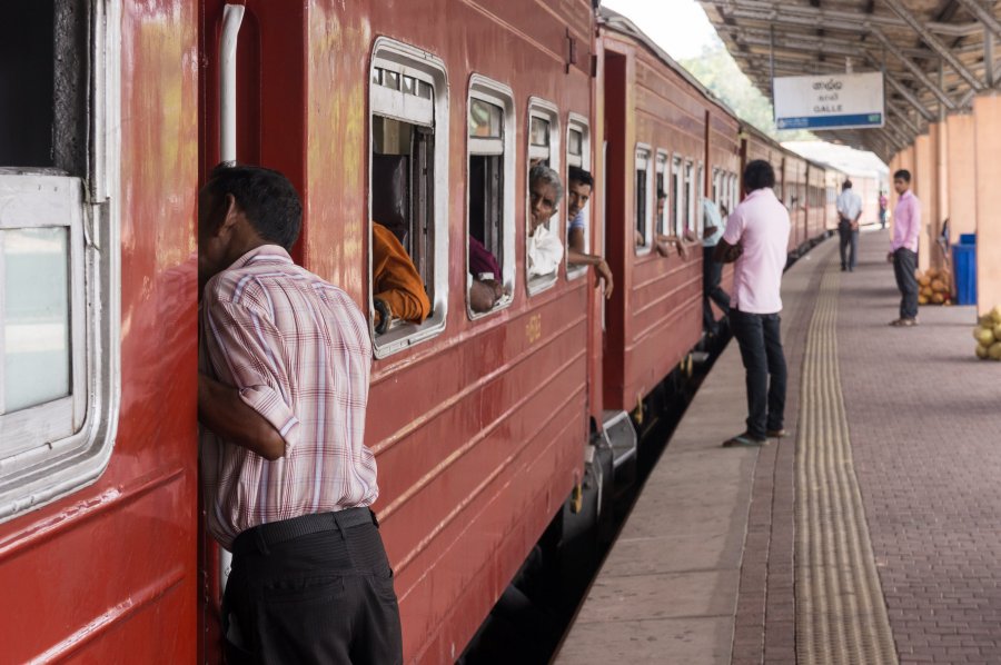 Gare à Galle, Sri Lanka