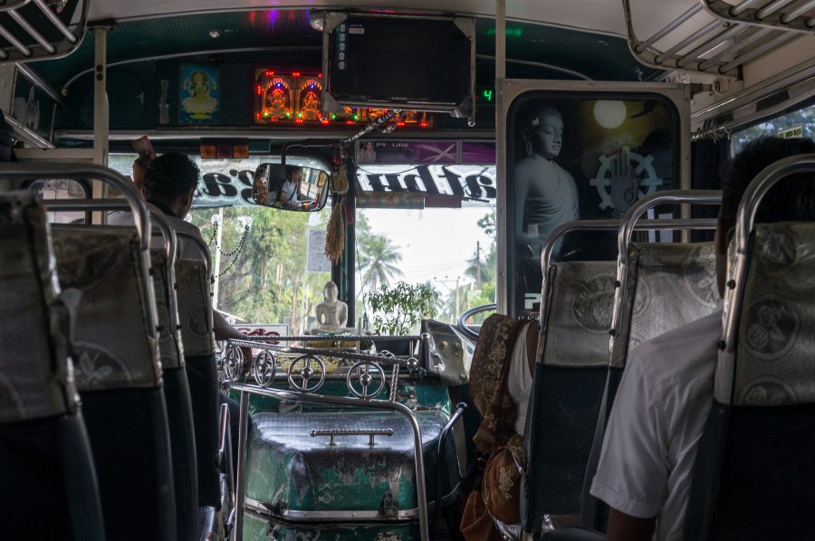 Bus au Sri Lanka