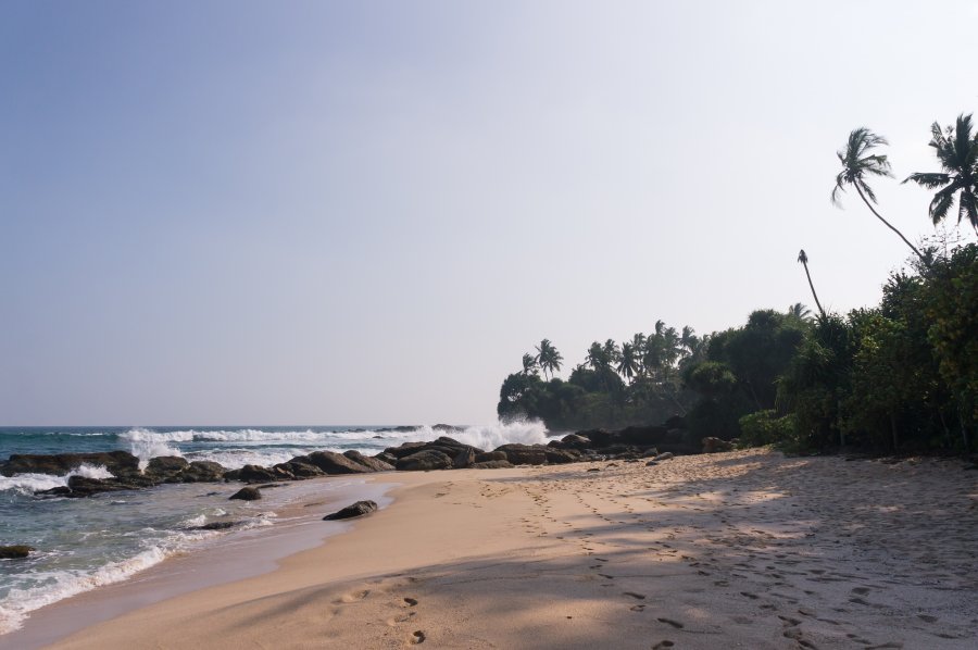 Silent beach, Unakuruwa, Sri Lanka