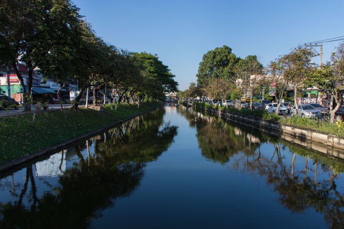 Fleuve de Chiang Mai, Thaïlande