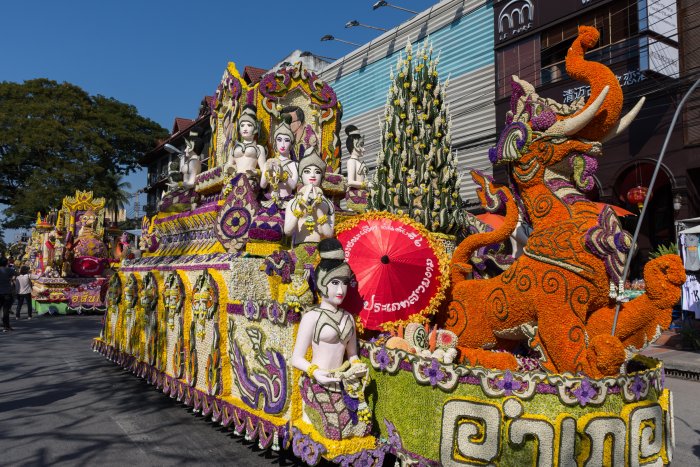 Fête des fleurs, Chiang Mai