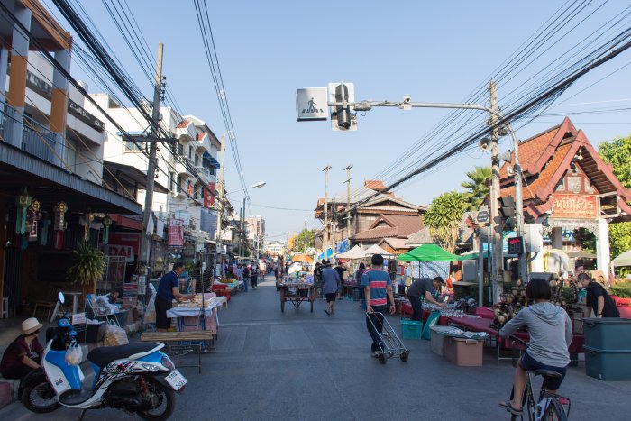 Saturday night market, Chiang Mai