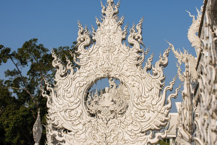 White temple, Chiang Rai