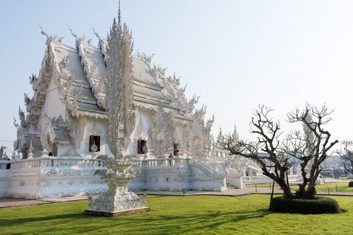 White temple, Chiang Rai