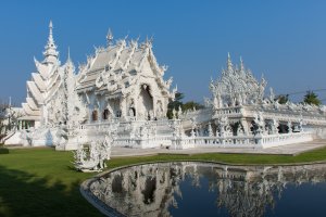 White temple, Chiang Rai, Thaïlande