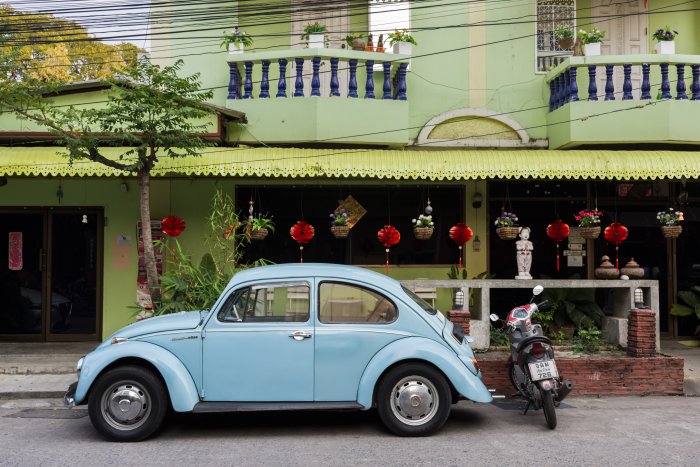 Rue de Chiang Mai, Thaïlande