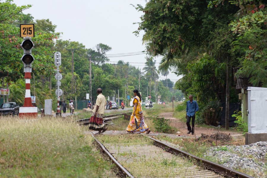 Gare de Kurana, Negombo, Sri Lanka