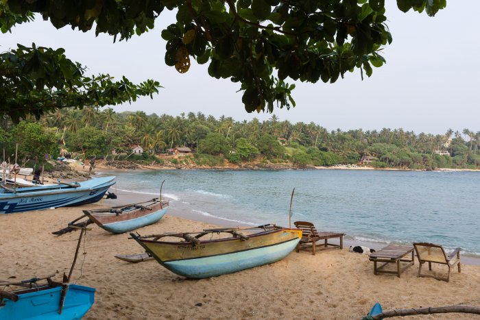 Plage d'Unakuruwa, Sri Lanka