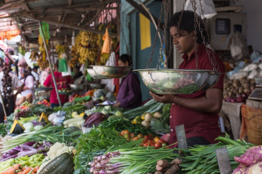 Marché de Kandy, Sri Lanka