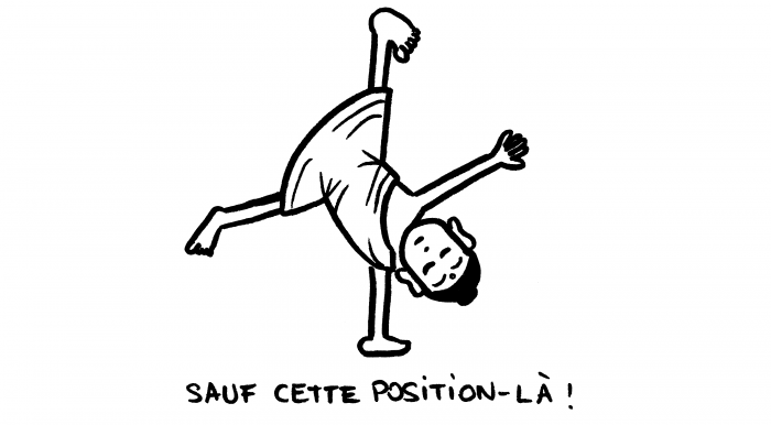 Dessin : Bouddha Breakdance