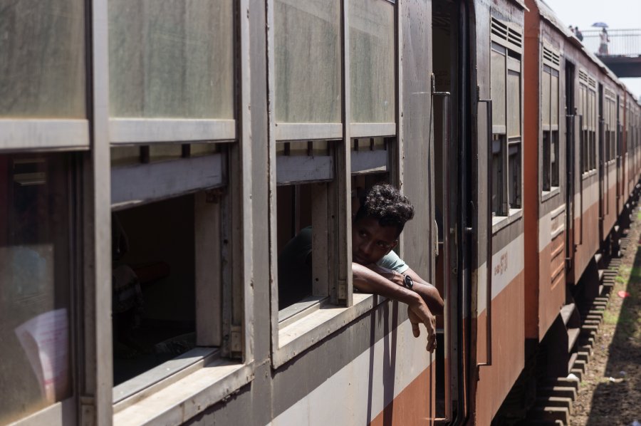Train de Colombo à Jaffna