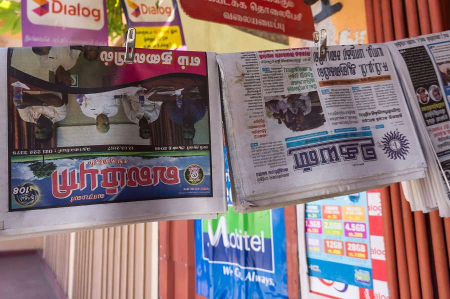 Journaux sri lankais