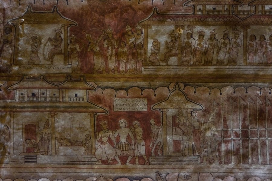 Temple d'or de Dambulla, Sigiriya