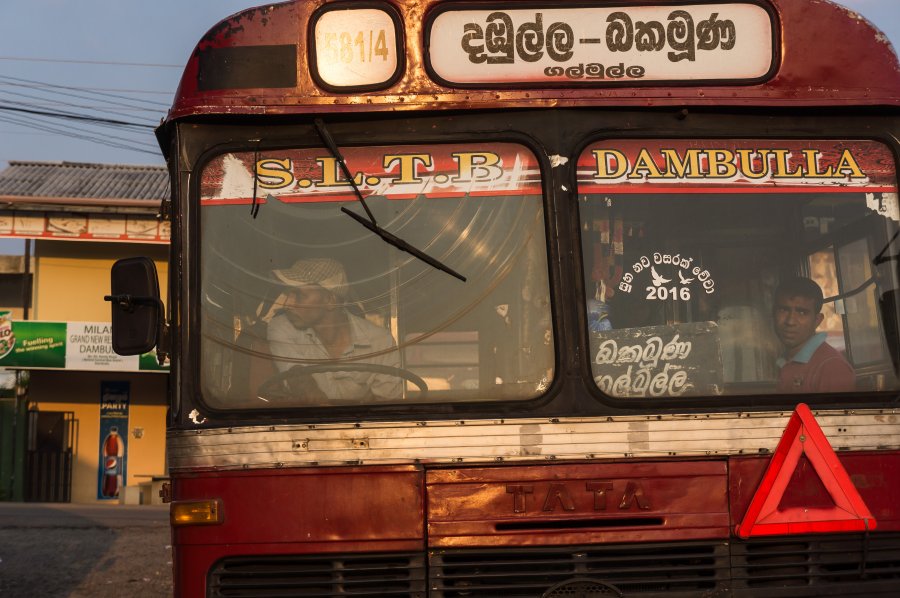 Bus au Sri Lanka