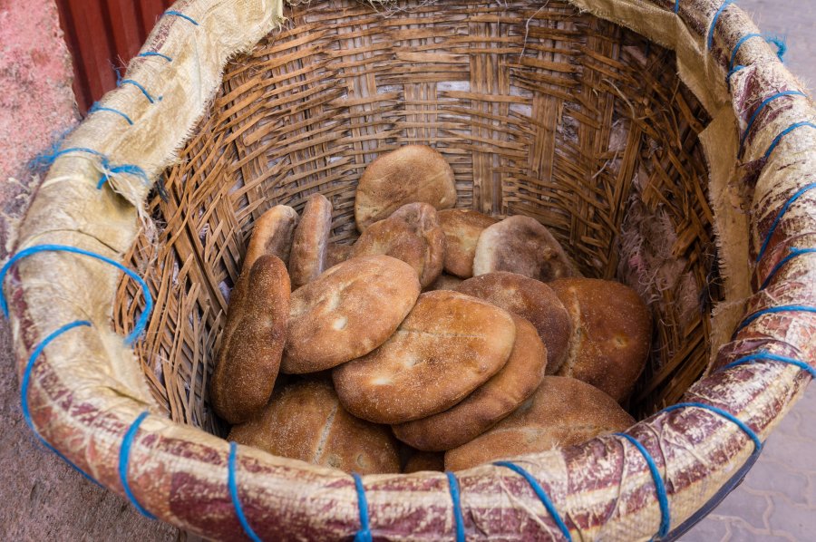 Livreur de pain au Maroc