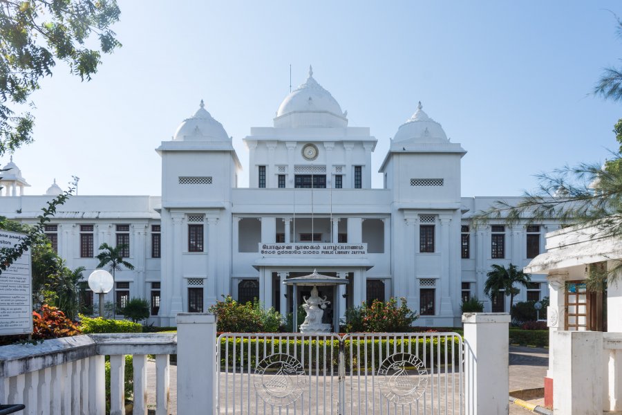 Bibliothèque de Jaffna, Sri Lanka