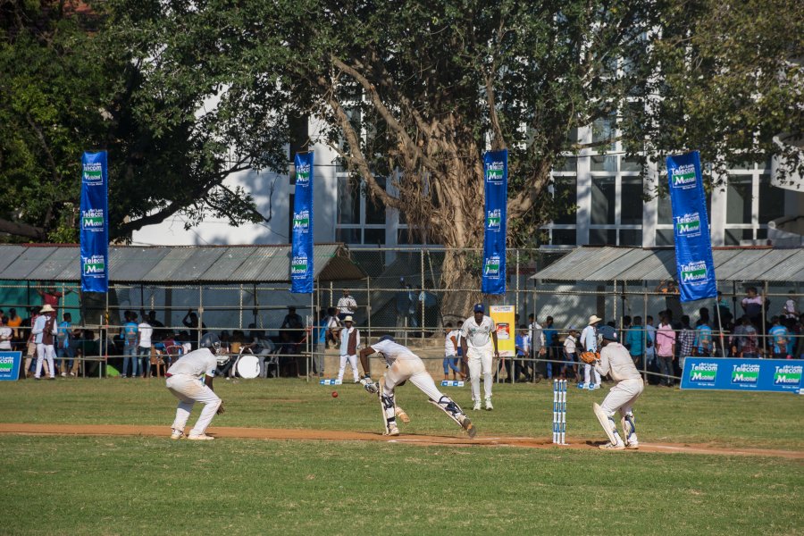 Match de cricket à Jaffna
