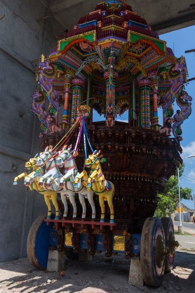 Charriot de temple hindou