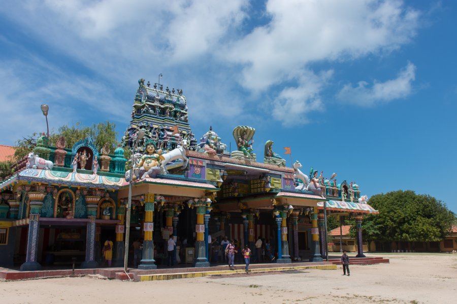 Temple Nagapooshani Amman, île Nainativu