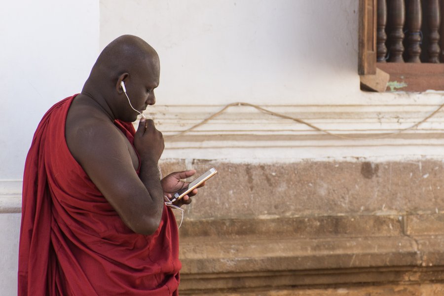 Sri Maha Bodhi Temple, Anuradhapura, Sri Lanka