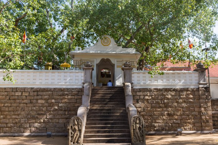 Sri Maha Bodhi Temple, Anuradhapura, Sri Lanka