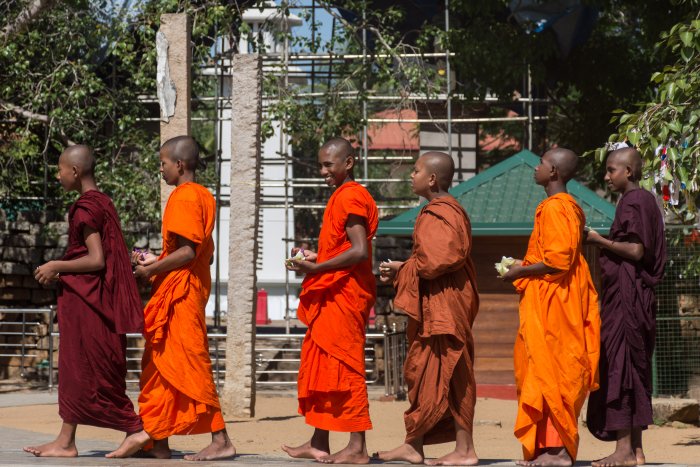 Sri Maha Bodhi Temple, Anuradhapura, Sri Lanka