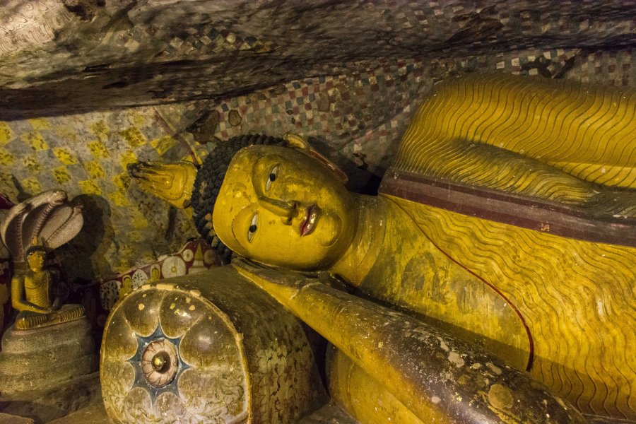 Temple d'or de Dambulla, Sri Lanka