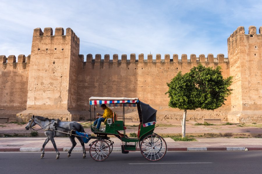 Ville de Taroudant au Maroc