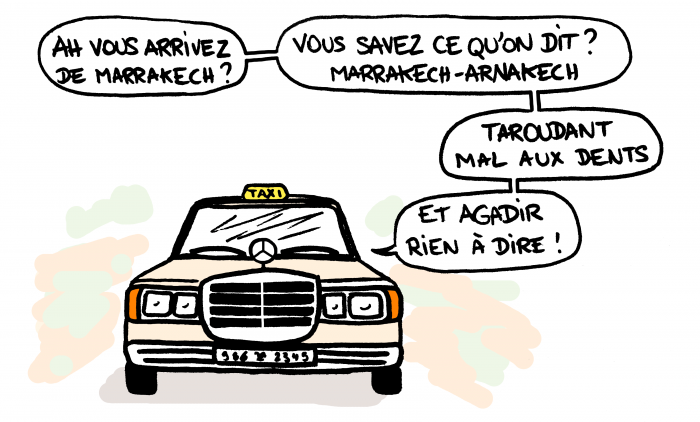 Dessin : Marrakech Arnakech