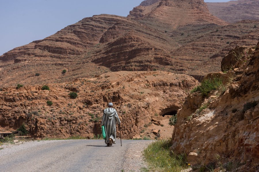 Gorges de l'Aït Mansour, Tafraout, Maroc