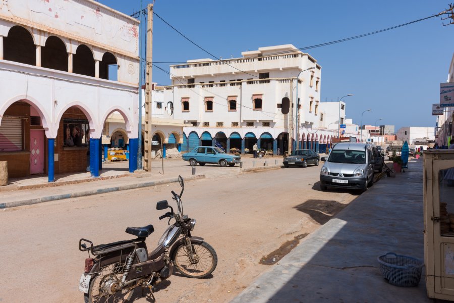 Ville de Mirleft, Maroc