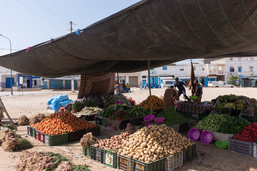 Souk de Mirleft, Maroc