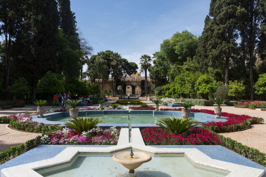 Jardin Jnan Sbil, Fès, Maroc