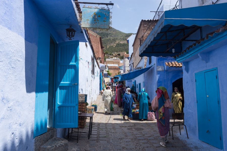 Marché à Chefchaouen