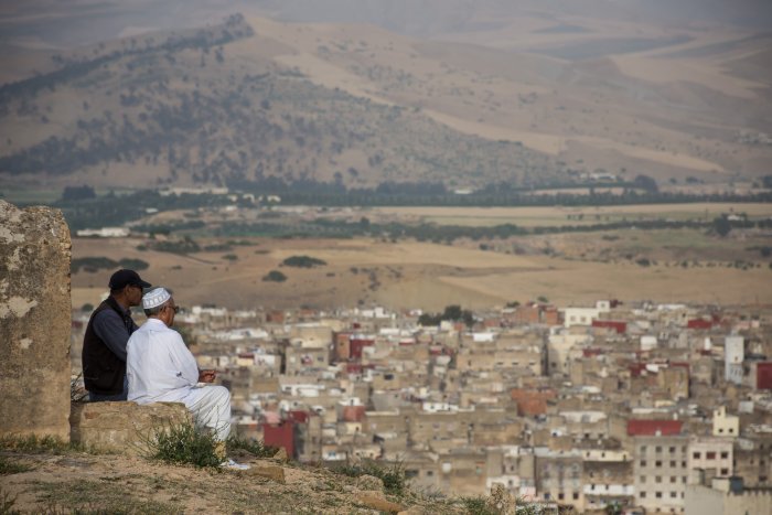 Vue sur Fès, Maroc