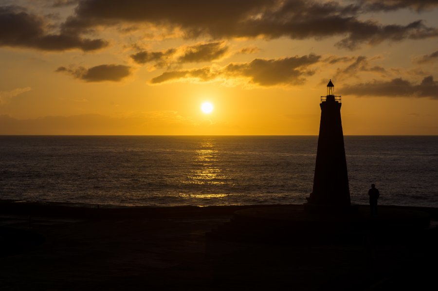 Coucher de soleil à Bajamar, Tenerife