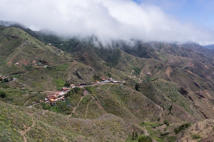 Randonnée de Santa Cruz à Cruz del Carmen, Anaga
