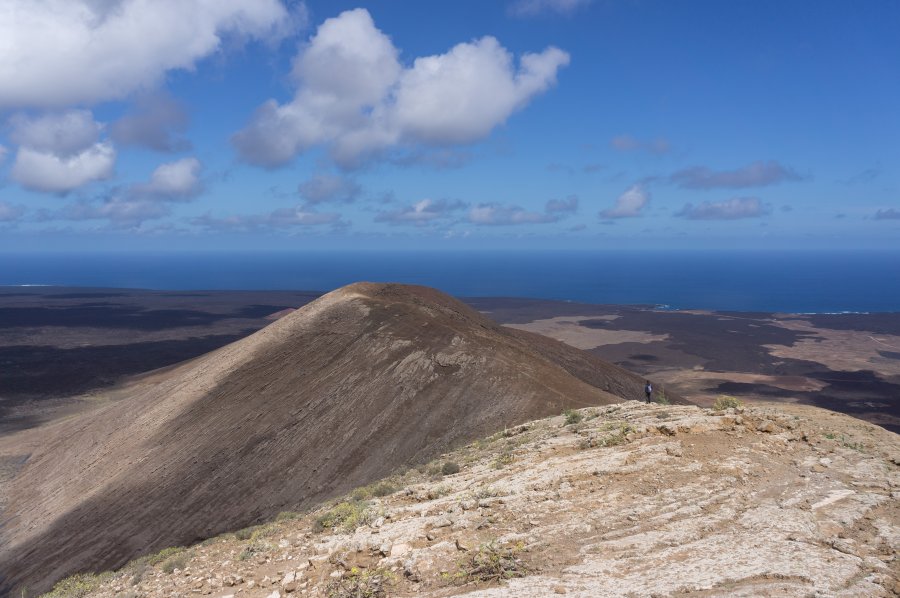 Randonnée sur un volcan de Lanzarote