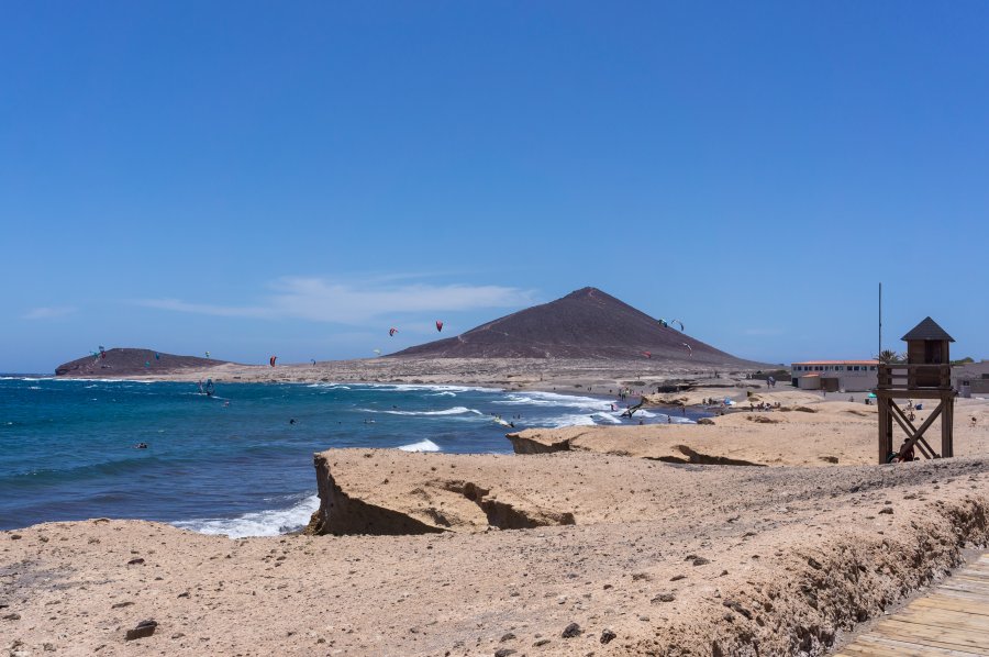 Plage El Medano, Tenerife, Canaries