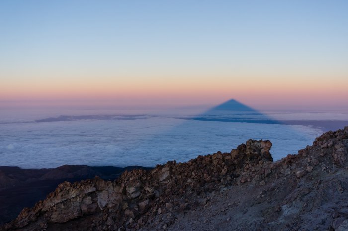 Lever de soleil au sommet du Teide, Tenerife