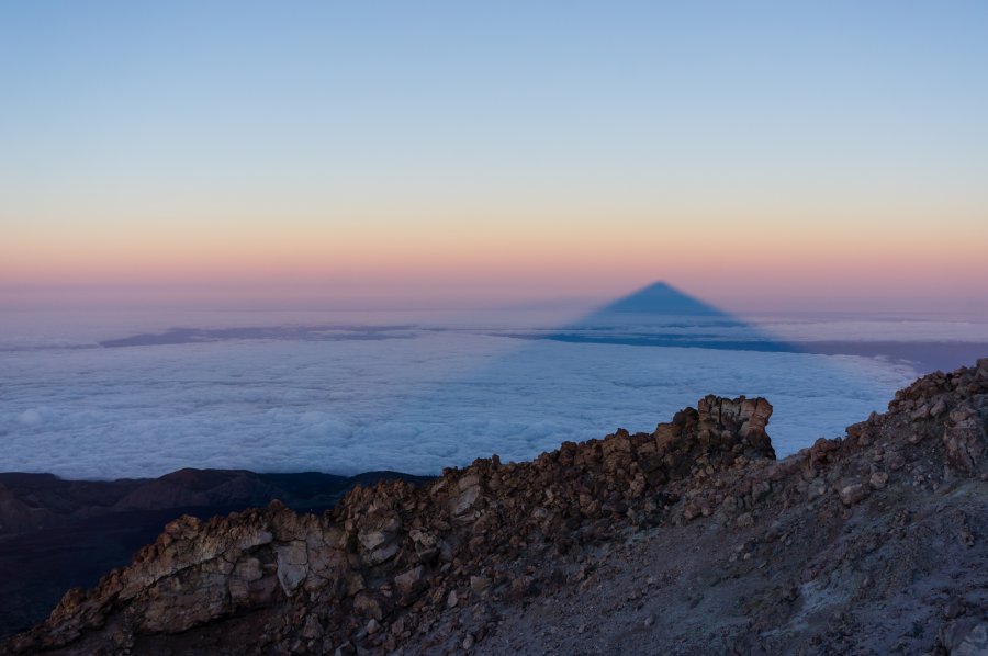 Lever de soleil au sommet du Teide, Tenerife