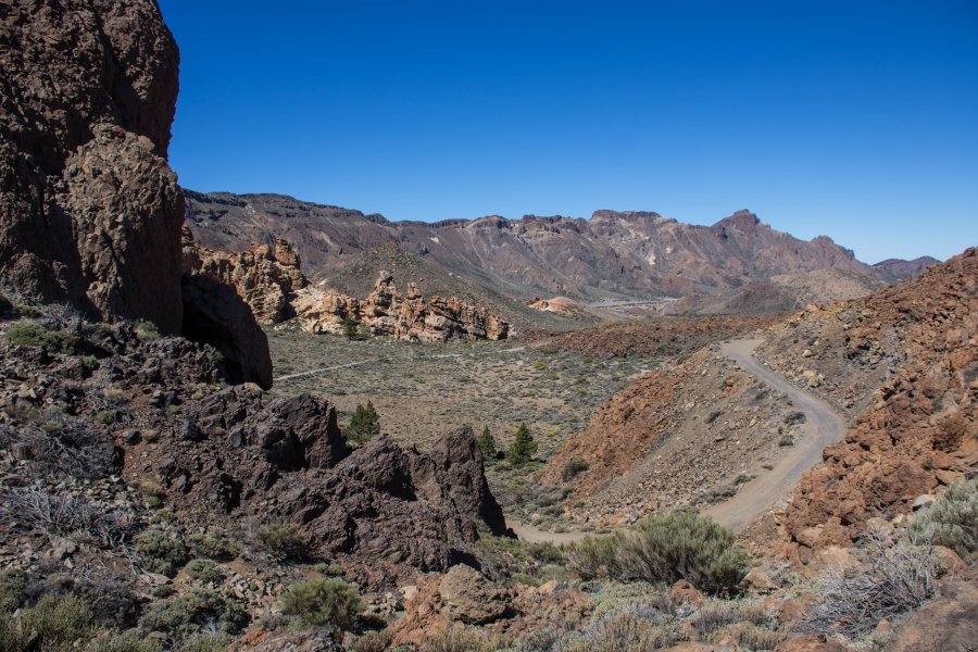 Randonnée des Siete Cañadas, Teide, Tenerife